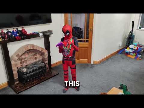Deadpool action like squid game...🤑🤠🗡️🗿deadpool vs monkey plus frnds