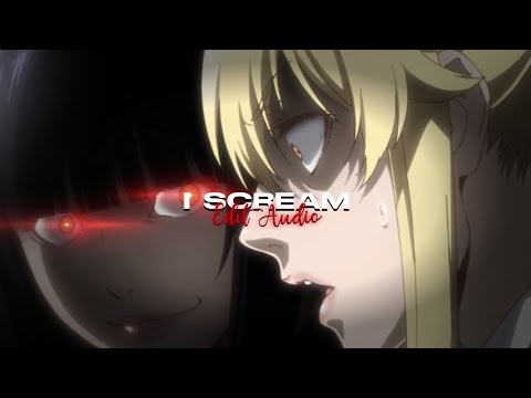 i scream ( edit audio / sped up ) || melanie martinez