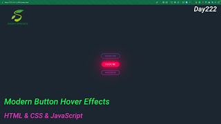 Modern Button Hover Effects