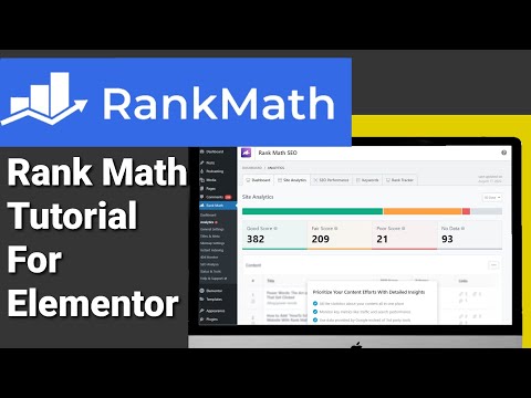 Super Fast Rank Math SEO Basics Tutorial for Elementor 2023