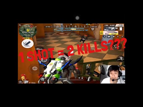 1 BULLET = 2 KILLS????? | Rules of Survival Random Highlights!!!!