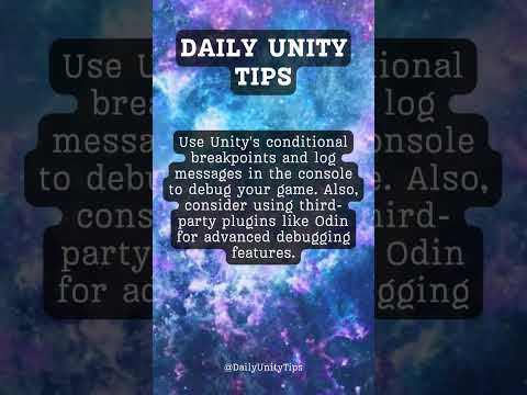 How can I debug my game in unity more effectively? #FreeTutorials#UnityTips#UnityCommunity