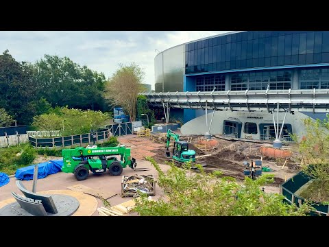 Test Track Entrance Construction
