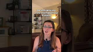 #deinfluencing #homeschoolhelp #howtohomeschool #homeschooladvice