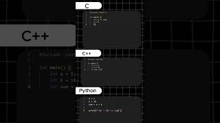 Python, C, or C++? 🐍💻⚙️ Which language would you pick and why? #CodingLanguages