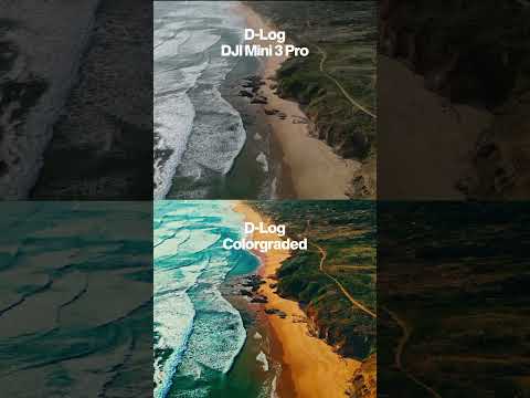 Before vs After Colorgrading 💥 #colorgrading #drone #photography