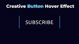 Creative Button Hover Effect using CSS | Pure CSS Tutorial | Source code available