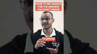 How to Get Marks For the Answer You Dont Know in Board Exams🔥#Cbse2024 #MathsClass10 #CbseExam