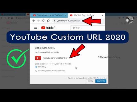 How to Claim YouTube Custom URL in Tamil | Change YouTube Custom URL 2020