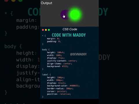 Animated Switch #design #switch #responsivedesign #responsive  #coding #html #css #animation
