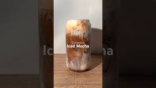Cinnamon Iced Mocha 🍫🤎☕️ #coffee #icedcoffee #icedlatte #homecafe