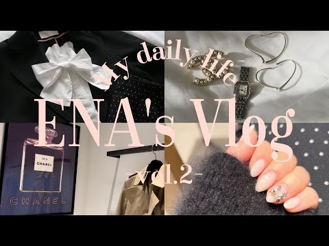 vlog｜OLの日常vlog/ アンテプリマ購入品 / 春服ショッピング/ 1月から自分を甘やかした1ヶ月🧣🤍
