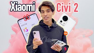 XIAOMI CIVI 2 is an ideal Smartphone for Selfie Lovers🔥🔥  Unboxing,Handson & Camera testing