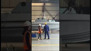 [High-Speed Unmanned Vessel] Under Construction: 58 Knots of Maritime Power #fastrobot  #usvschina