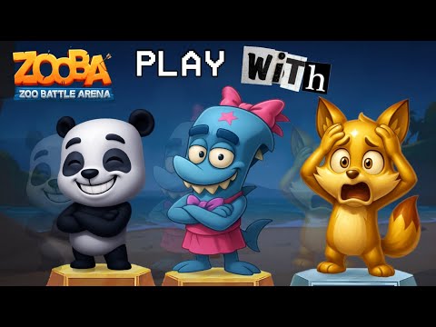 Epic Zooba Battles with Ollie, Finn & Nix! 🦒🔥