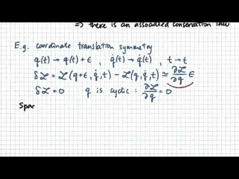 Noether's Theorem