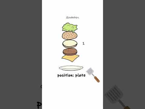 CSS Z-index : 99999 Explained with Burger Animation | in 30 seconds | #coding #css #webdevelopment
