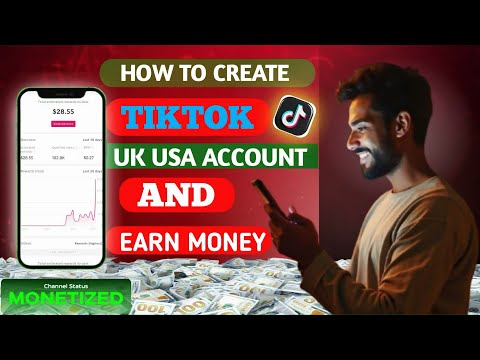 UK Tiktok Account Kaise Banaye | How to Create UK Tiktok Account | And Earn Money 
