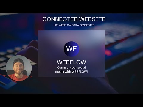 Webflow Free Website: Connecter website with Webflow
