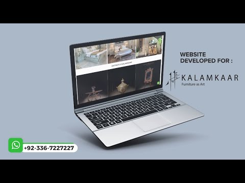 KALAMKAAR Website Portfolio Mockups | Website Designed by Operations PRO