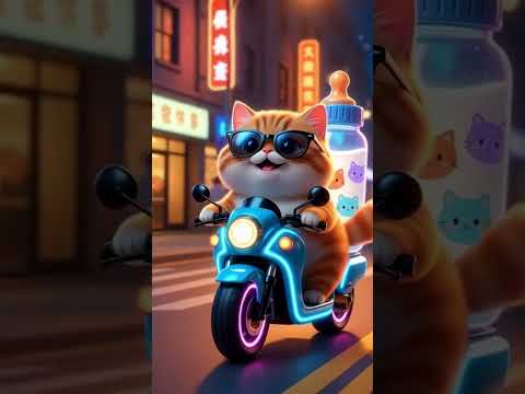 Wow! Our Cat Become A Sweet Dady❤️ Baby's Father Is A Cat🐱 #shorts #cat #kitty #kitten #aicat