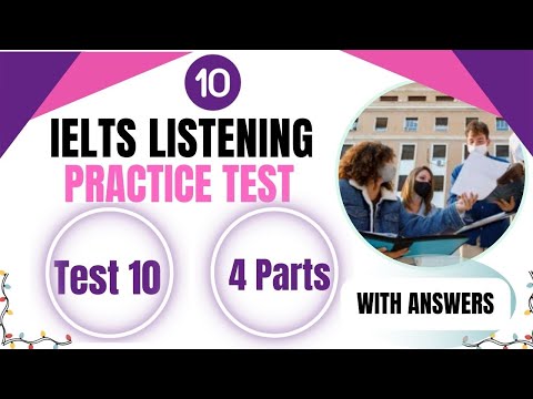 IELTS Listening practice Test 2023 With Answers #10