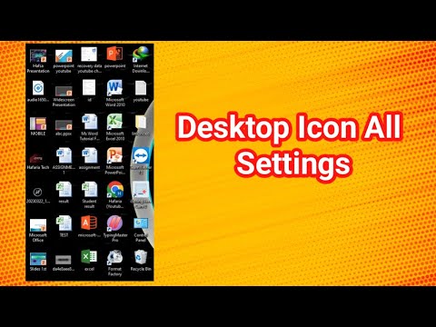 Desktop Icon Setting For Microsoft Windows Easy Method 2023 | WINDOWS Free Course 2023|