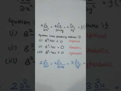 Short trick for competitive exams | Classification of PDE | Gate/UCG NET | by mayank