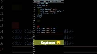 HTML Shortcuts | HTML Shorts #shorts