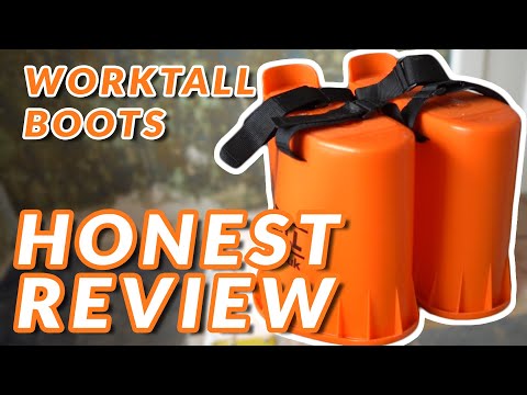 WorkTall Boots Review - Game Changer Or Ankle Breaker? Plastering Stilts