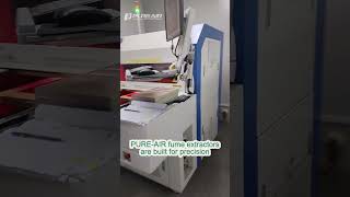 Laser cuttinging produce toxic smoke, dust, and particles that harm both operators and machines.