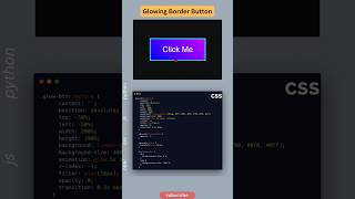 Glow Up Your Web Page with This Magical Button Effect!