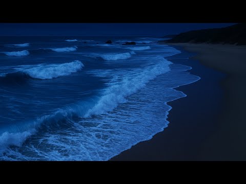 Deep Sleep with Ocean Waves | Soothing Sea Sounds and Rolling Waves | Relaxing Natural Sounds