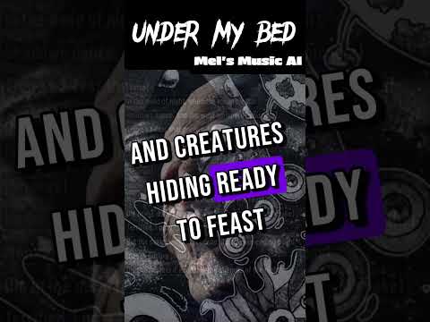 Under my bed - Haunting song, What could lie beneath?￼ #shorts #aimusic #sunoai
