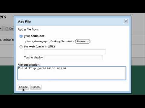 Create a File Cabinet Page in Google Sites