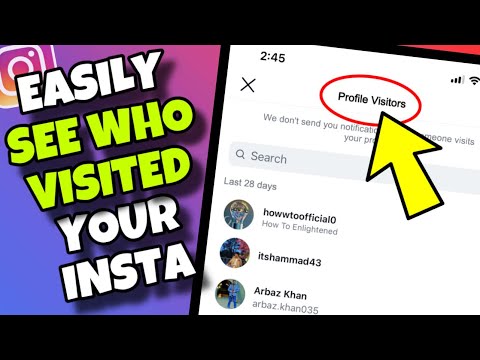 (2026 UPDATE) How to See Who Visited / Viewed your Instagram Profile for FREE - Android/iPhone