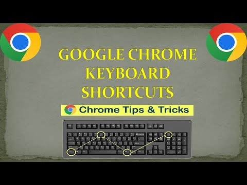Google Chrome(Browser) keyboard shortcuts