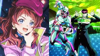 Without realizing it, the opening theme for GakuenMas HIF has become the opening theme for JoJo's...