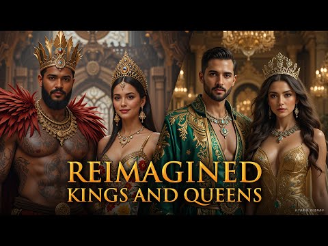 14 Countries, 28 Reimagined Kings and Queens👑 #aiart #midjourney #ai
