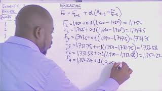 Exponential Smoothing   Forecasting