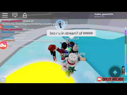 Watch me stream Roblox on Omlet Arcade!