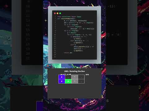 🔄 Problem 1861 Solved: Rotating the Box in Style! 🚀
