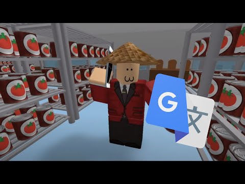 My Soup Store video but it has been translated 25 times with google