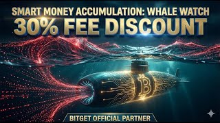 When Retail Panics, This Is What Smart Money Does #Bitget Fee Discount