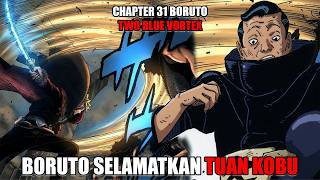 Review Chapter 31 Boruto Two Blue Vortex - Akhirnya Boruto Datang Menyelamatkan Kobu Dari Mamushi!
