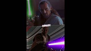 Qui-Gon Jinn vs Mace Windu #starwars #1v1 #starwarsedit #1v1edit #quigonjinn #macewindu #master