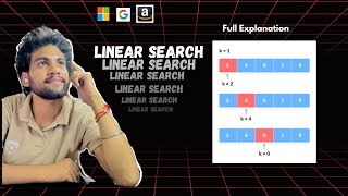 🌟 Linear Search DSA Explained Like a Pro! 👨‍💻 | Crack Interviews Faster 🔑| by CodeNik by karnik