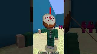 Squid Game Server vs Stop Time Ability #shorts #minecraft #meme