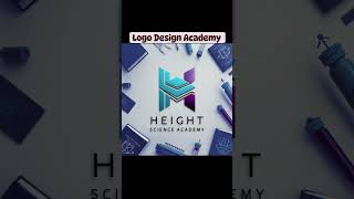 Create a logo design "Height Science Academy" #adobephotoshop #adobe #logodesign