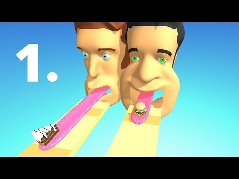 Tounge Master - Eating, Walkthrough, Mods, Android Games, Casual, New Game 2020 #1